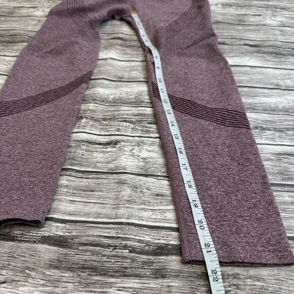 Unbranded Women's Butt Enhancing Workout Leggings M Med Medium Plum Purple Marl - Picture 11 of 11